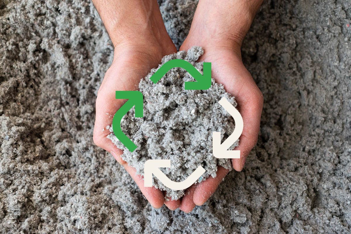 Recycelter Zellstoff – Ausgangsmaterial der SORIWA Faserprofile