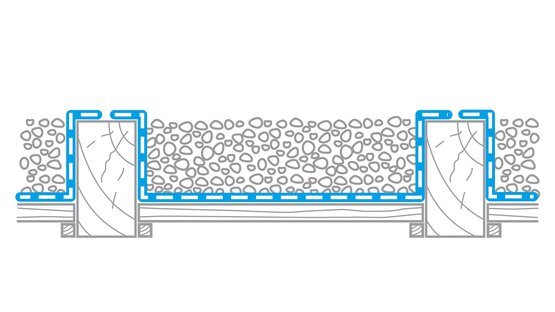 DB+ Hydrosafe® Dampfbremse aus Baupappe