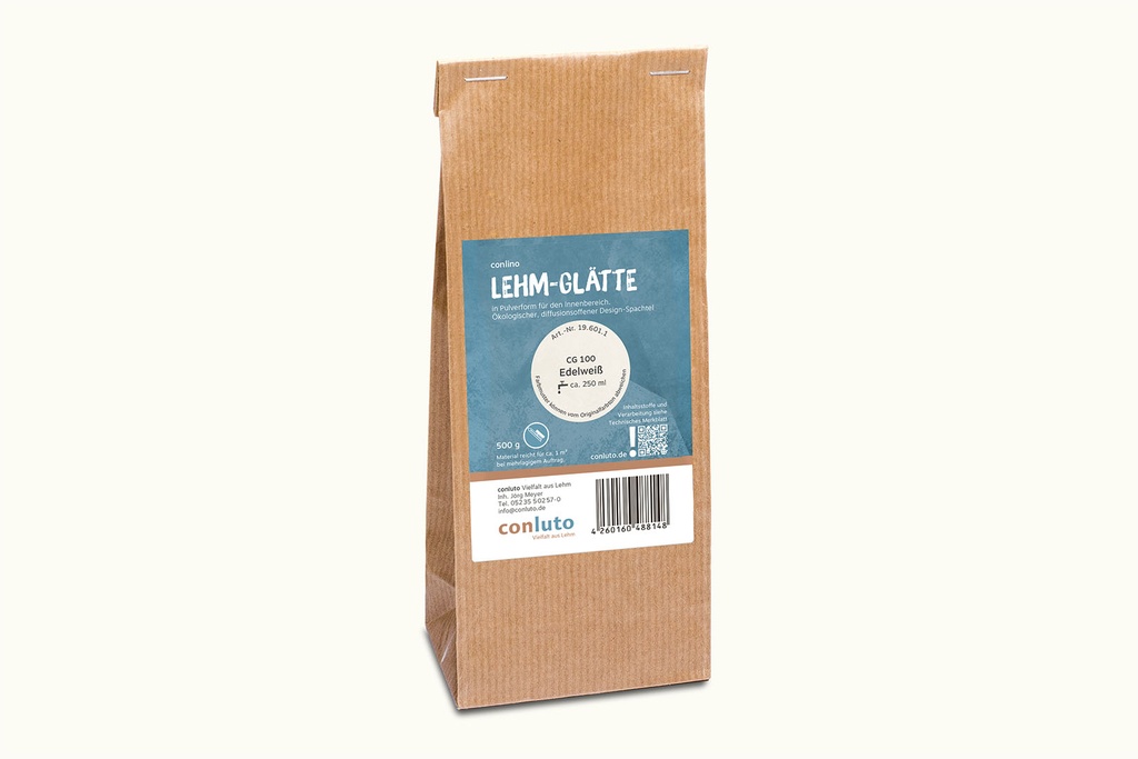 Lehm-Glätte Beutel Edelweiss