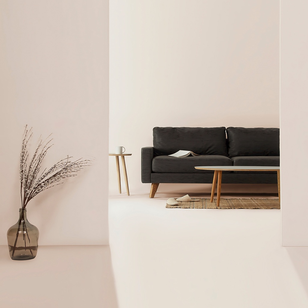 Lehm Flächenspachtel FARBIG Ambiente Sofa