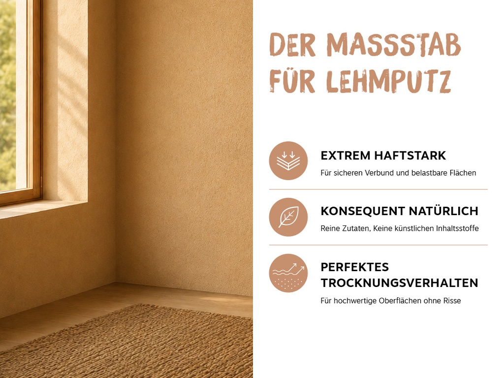 Lehm-Feinputz