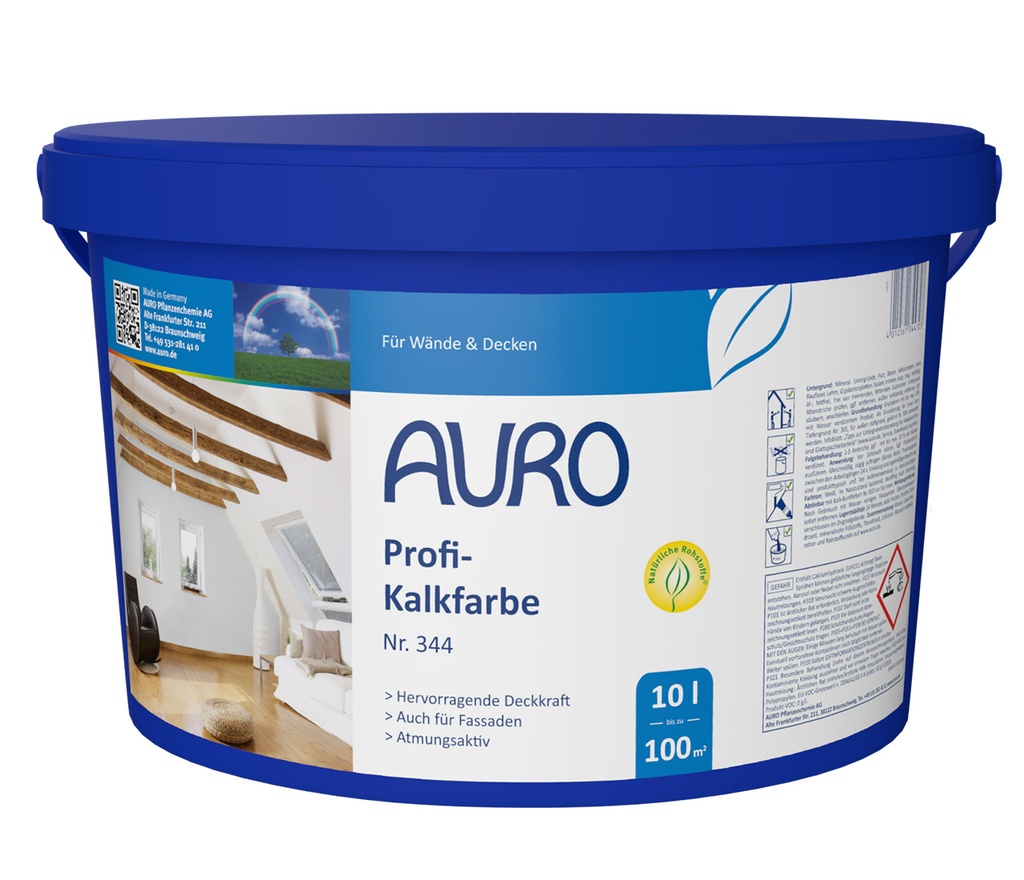 Profi-Kalkfarbe Nr. 344 (10 Liter Gebinde)