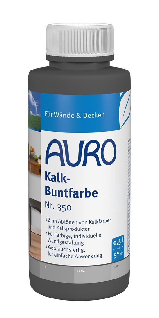 Kalk-Buntfarbe Nr. 350 (0,5 Liter Gebinde)