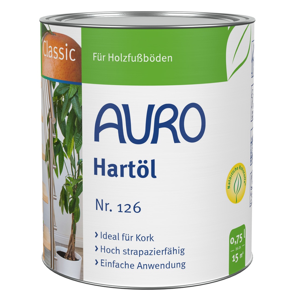 Hartöl Nr. 126 (0,75 Liter Gebinde)