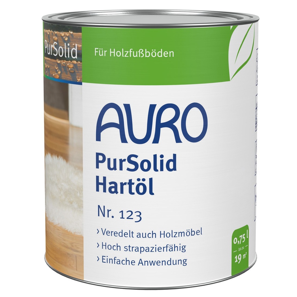 PurSolid Hartöl Nr. 123 (0,75 Liter Gebinde)