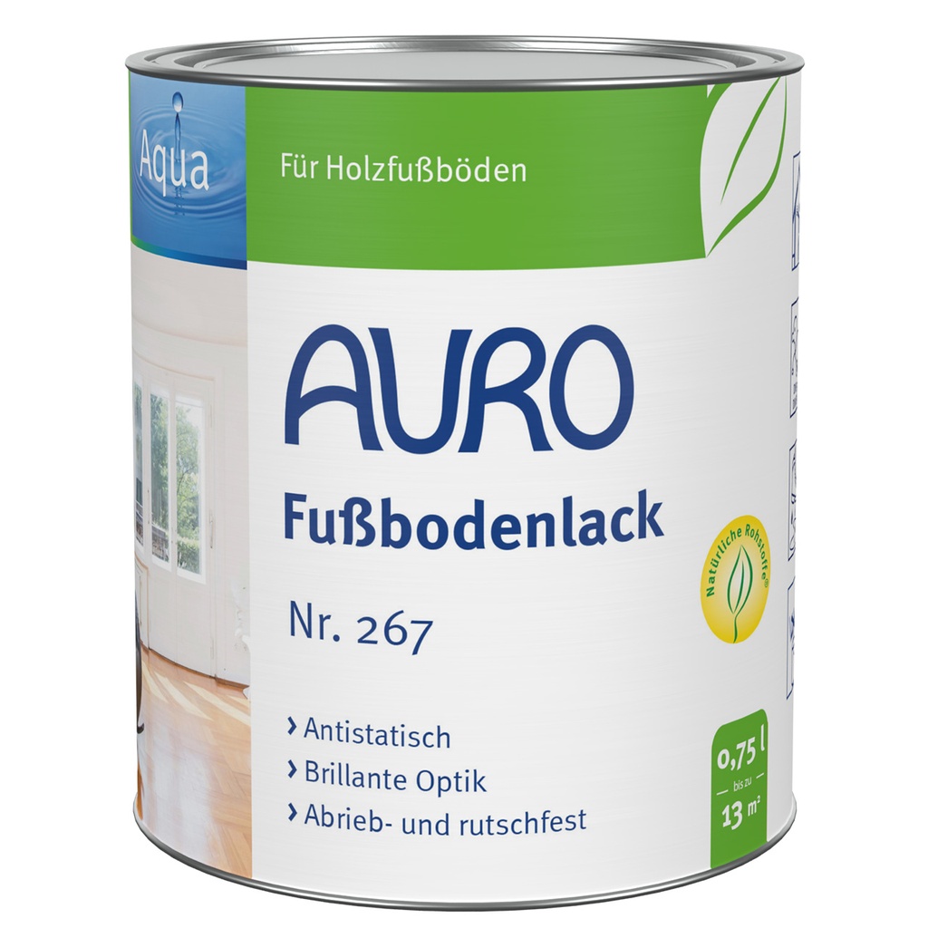 Fußbodenlack Nr. 267 (0,75 Liter Gebinde)