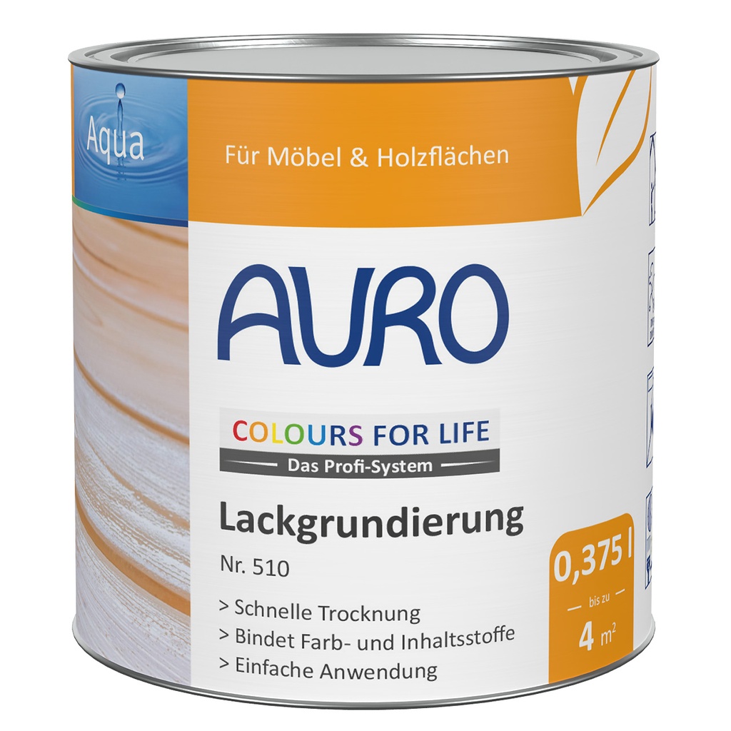 Lackgrundierung Nr. 510 (0,375 Liter Gebinde)