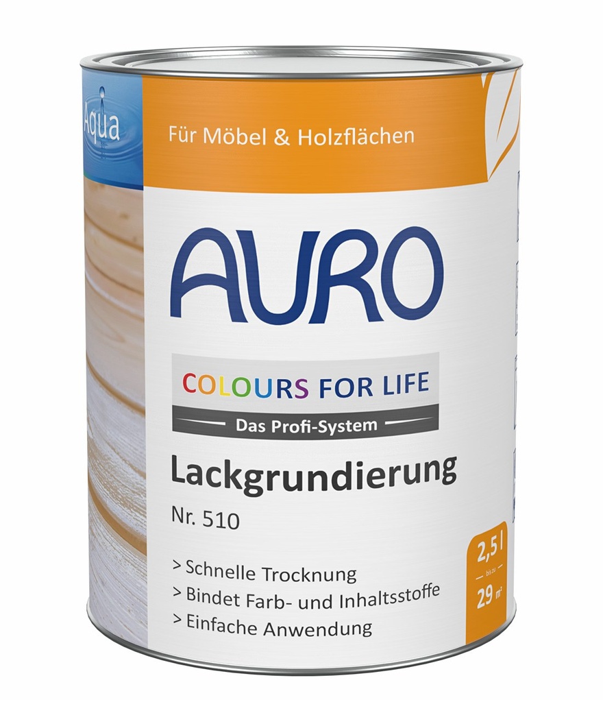 Lackgrundierung Nr. 510 (2,5 Liter Gebinde)