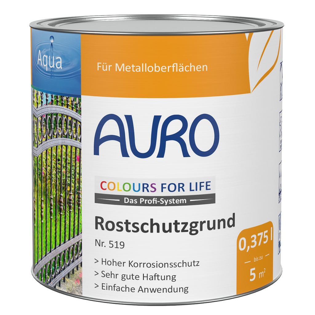 Rostschutzgrund Nr. 519 (0,375 Liter Gebinde)