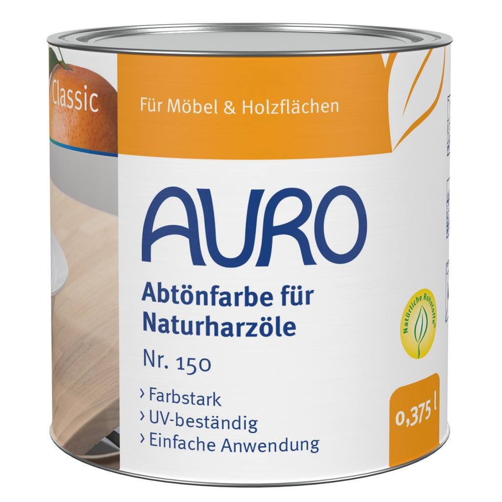 Abtönfarbe für Naturharzöle Nr. 150 (0,375 Liter)