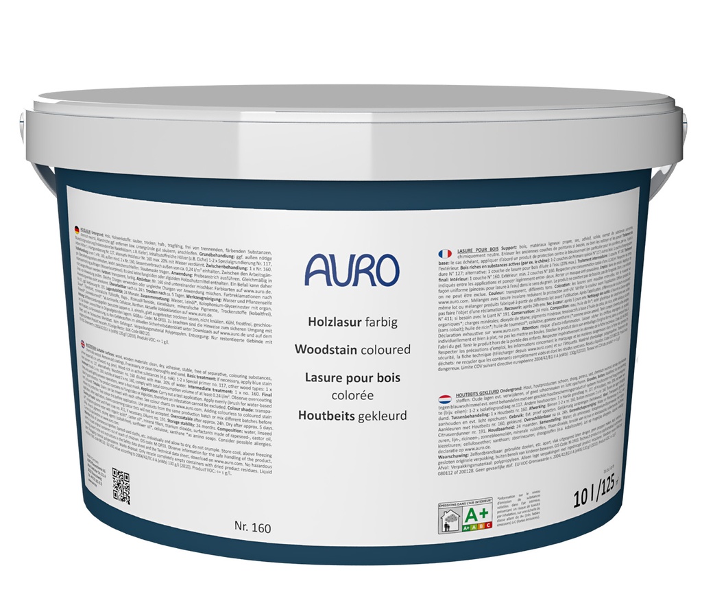 Holzlasur Aqua Nr. 160 (10 Liter)