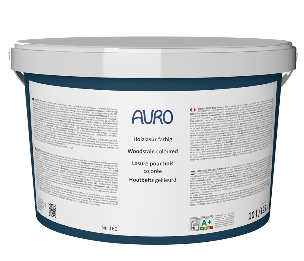 Holzlasur Aqua Nr. 160 (10 Liter)