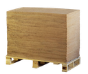 Lehmplatte schwer, D=22 mm, ganze Palette