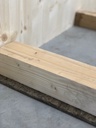 Schallfilz Streifen 100 kg/m³, 9 mm Dicke