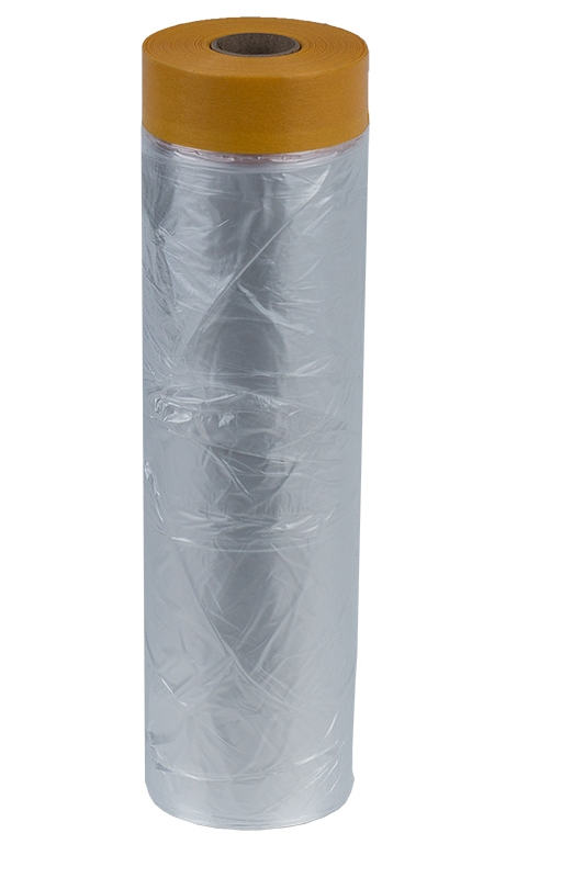 Abdeckfolie mit Reispapier Klebeband, 55 cm