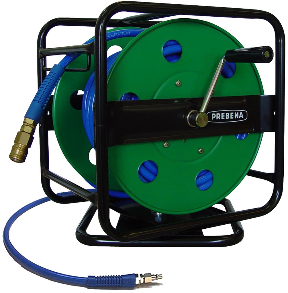 Compressed air hose reel