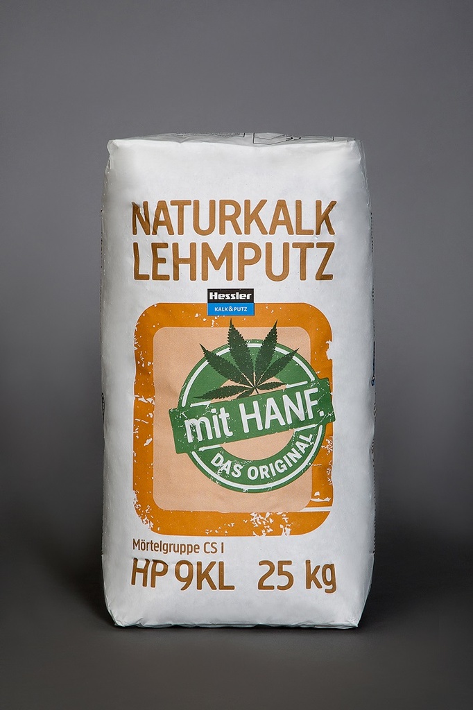 HP 9 KL Lime-Clay plaster with Hemp
