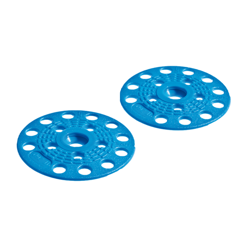 Insulating washer for insulation boards