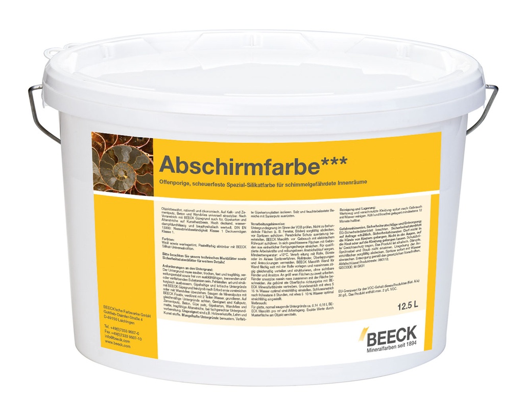 Abschirmfarbe, grafitgrau
