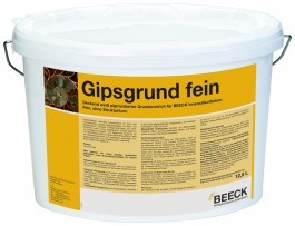 Gipsgrund fein, weiß
