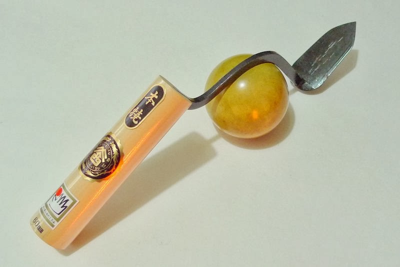 Honyaki crane neck trowel