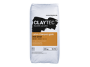 Clay topcoat plaster coarse with straw, dry