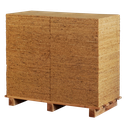 Lehm-Trockenputzplatte D=16 mm, ganze Palette