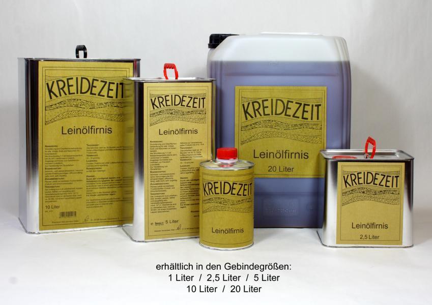 Linseed oil varnish