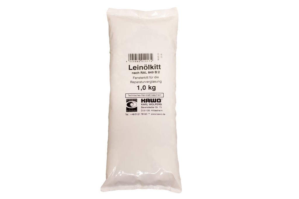 Linseed oil putty