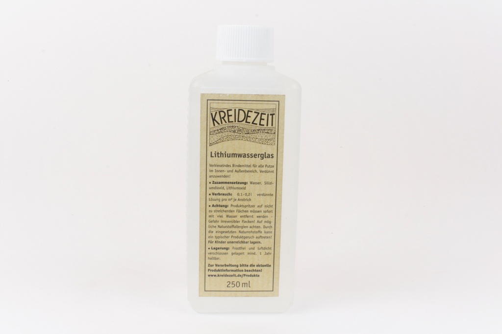 Lithium water glass - mineral fixation 