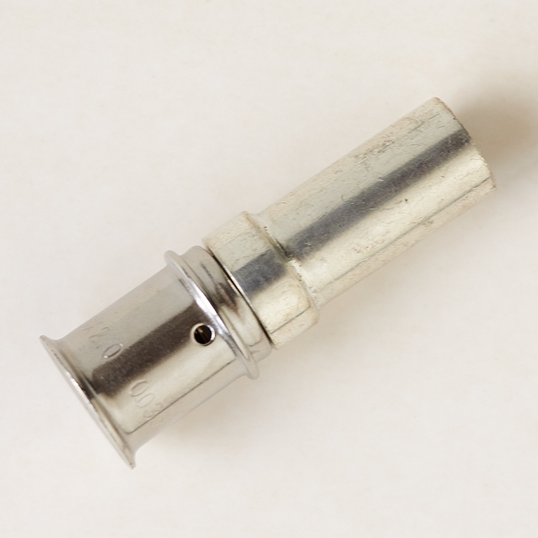 Press-Übergang, ø 16 mm auf ø 15 mm Kupfer
