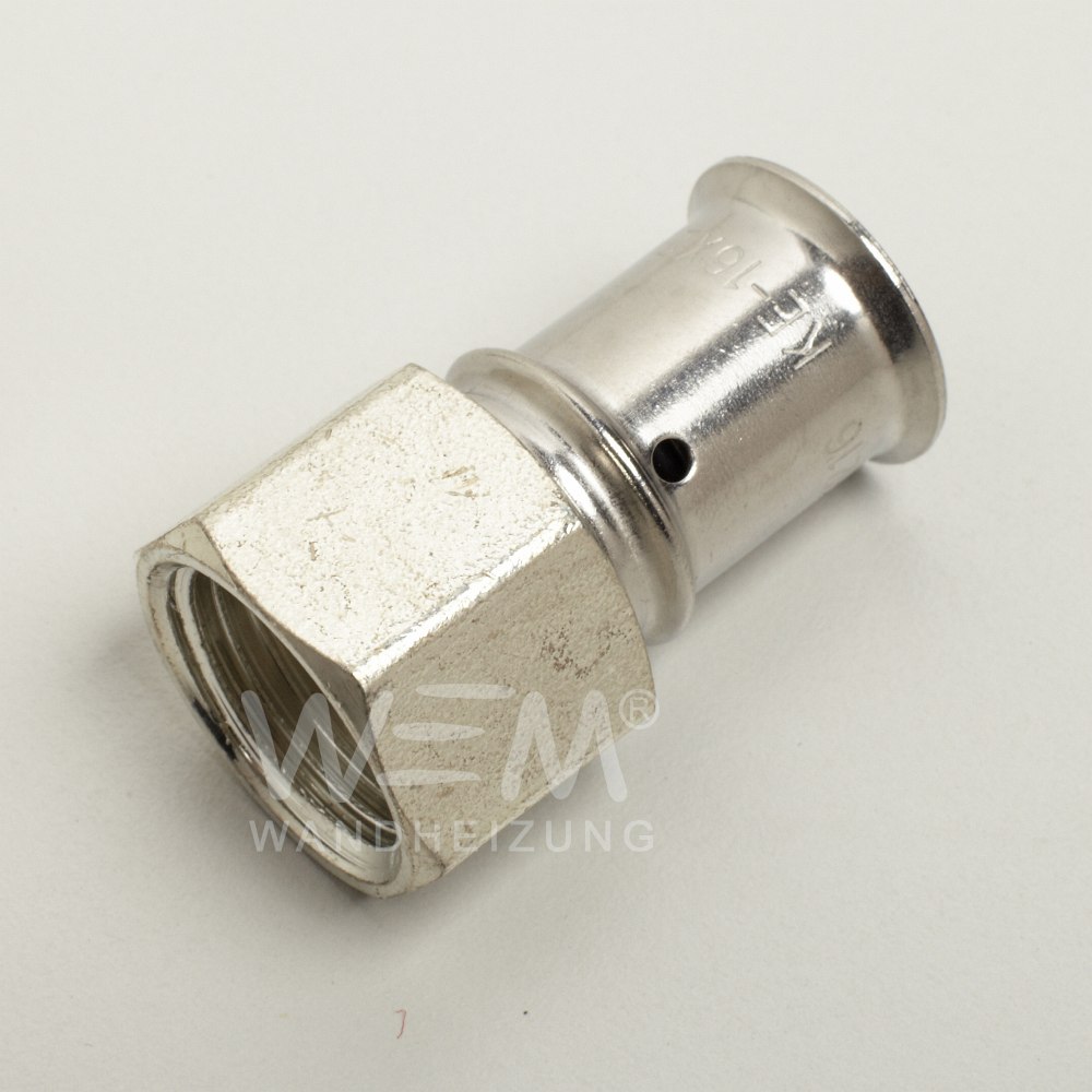 Press-Übergang R 1/2" IG, ø 16 mm