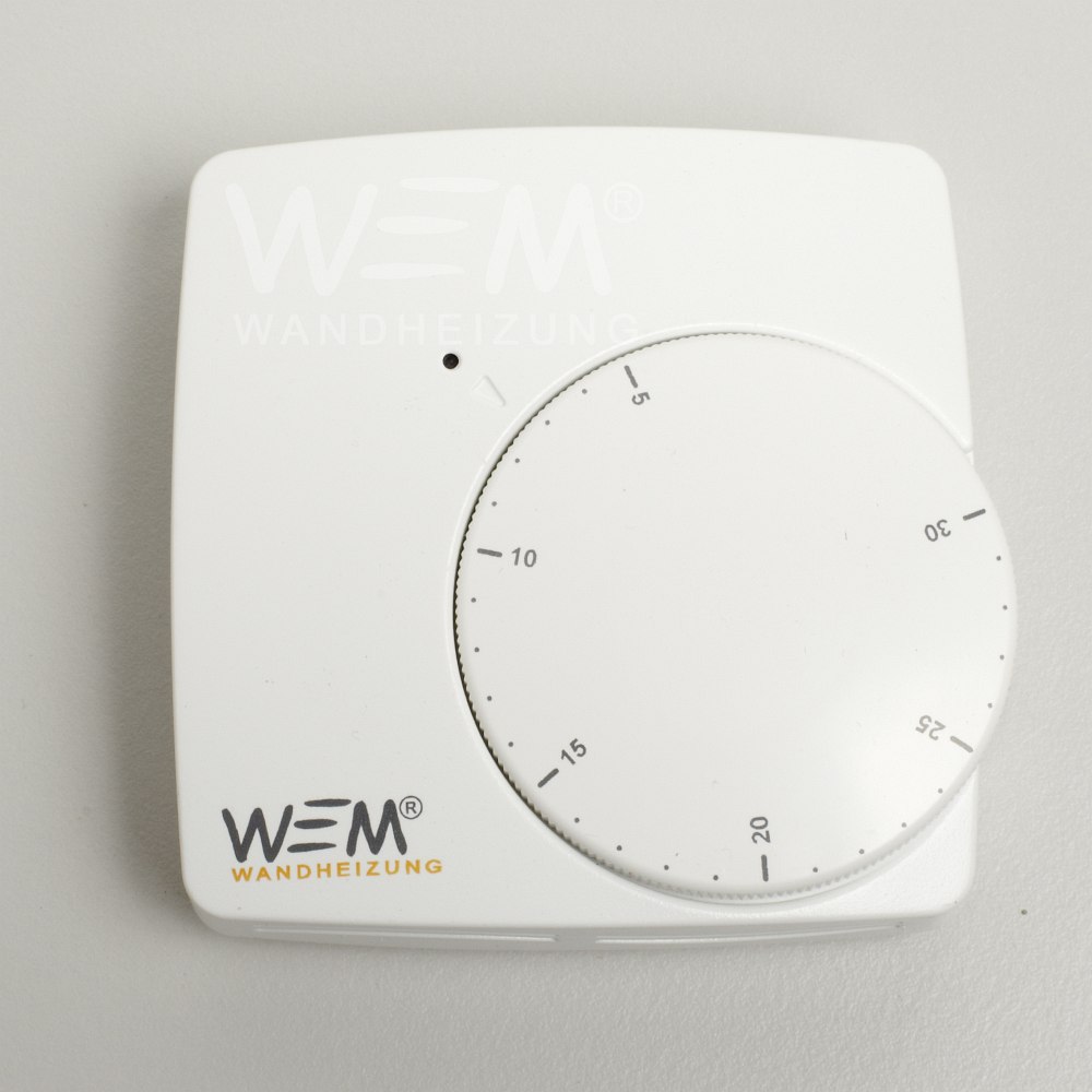 WEM-Rumtermostat 230 V - monteret på overfladen-