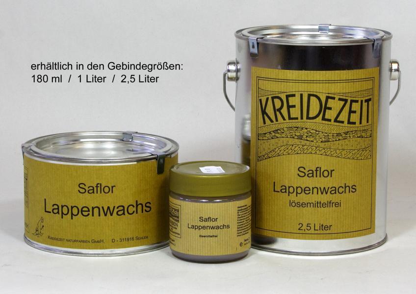 Saflor Lappenwachs