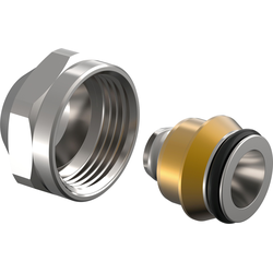 Screw connection MLC 16/25/2 mm for plastic pipe