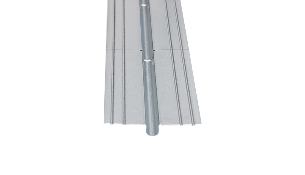 Galvanized steel heat conducting lamella for 16 mm MV pipe