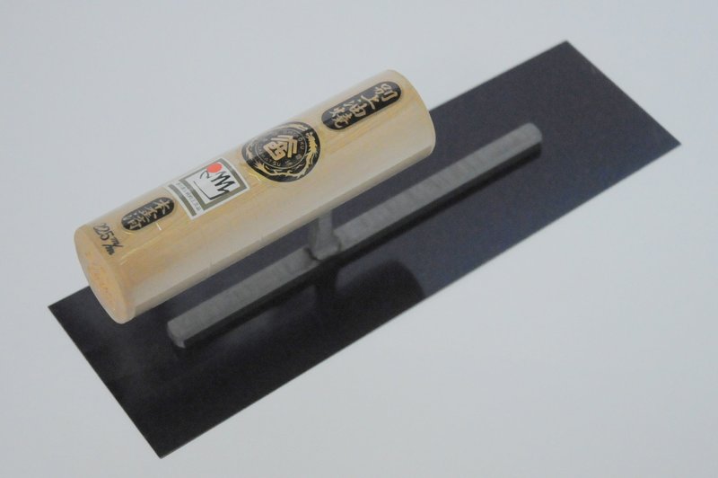Aburayaki fine plastering trowel, square, 0.5 mm thick