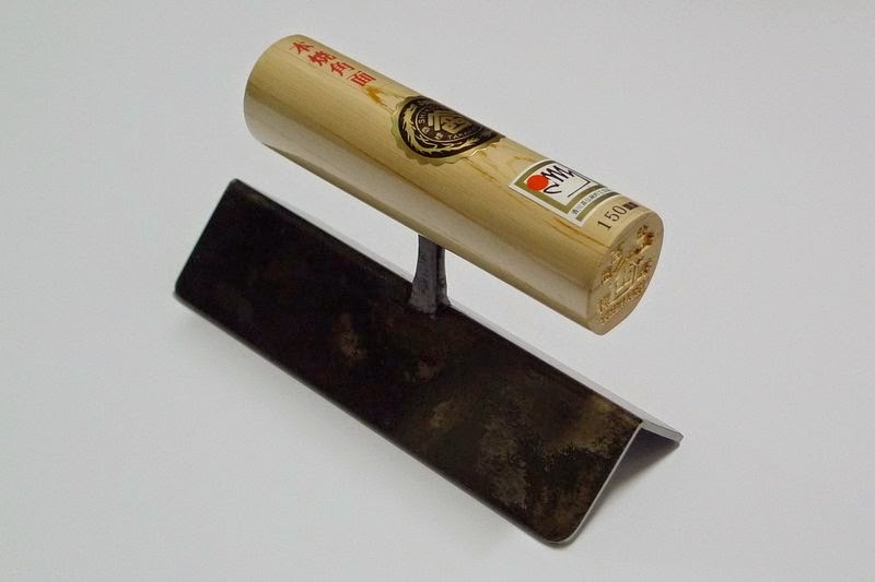 Honyaki corner trowel, for outside corners, sharp corner