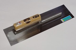 Honyaki Glättekelle eckig, 0,3 mm, europäischer Griff, extra flexibel