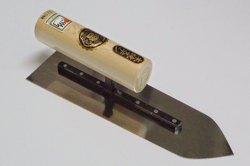 Japanische Glättekelle, Edelstahl