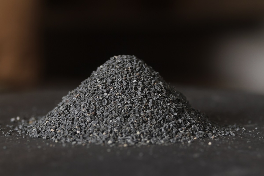 Farbsand Anthrazit