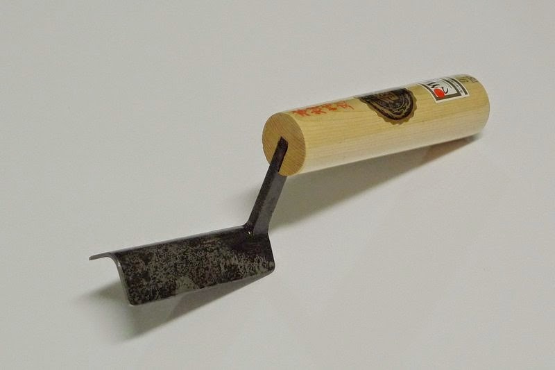 Honyaki Motokubi Eckenkelle, Außenecke, Rundung 75 mm lang
