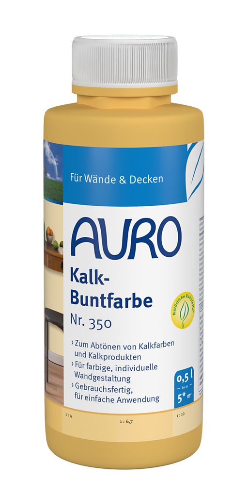 Kalkfarvet maling