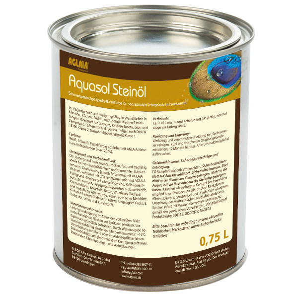 Aquasol Steinöl seidenmatt MINERAL