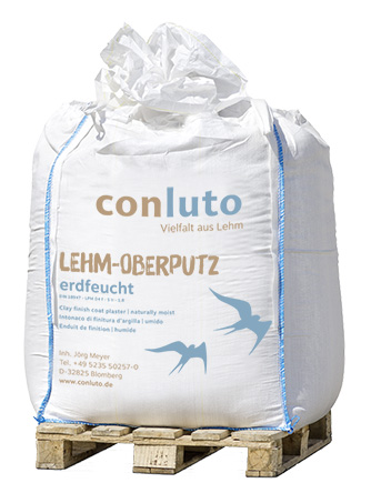 Lehm-Oberputz erdfeucht