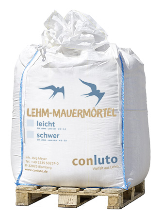Lehmmauermörtel schwer