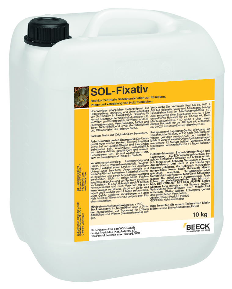 Sol fixative