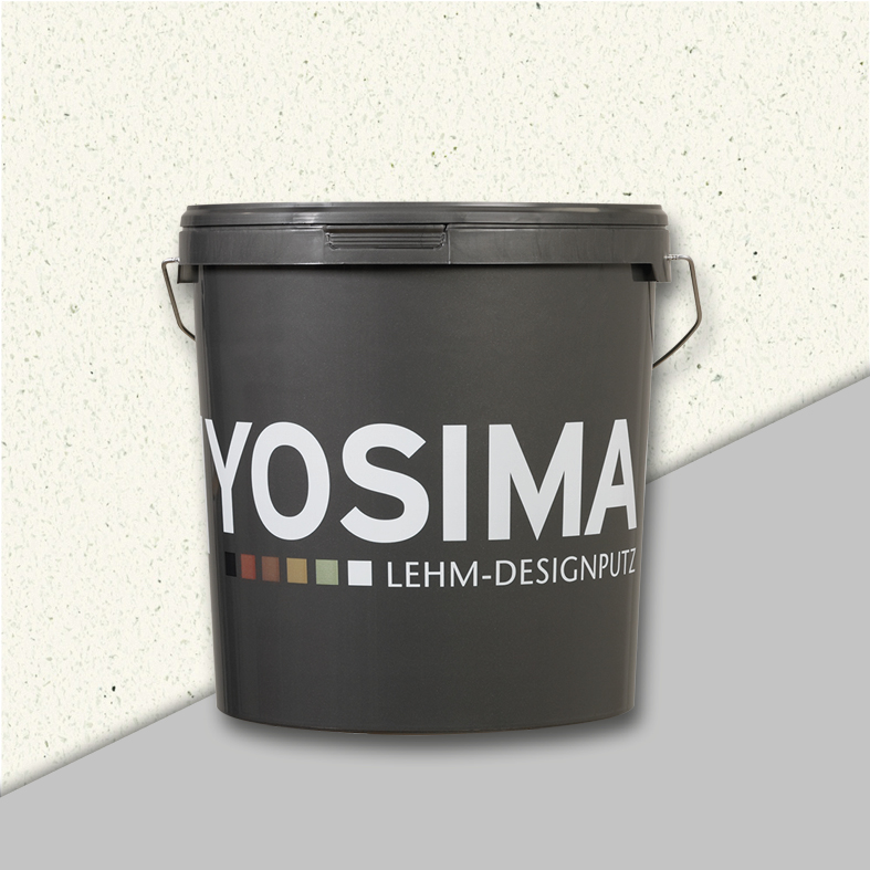 Clay design plaster, without additive