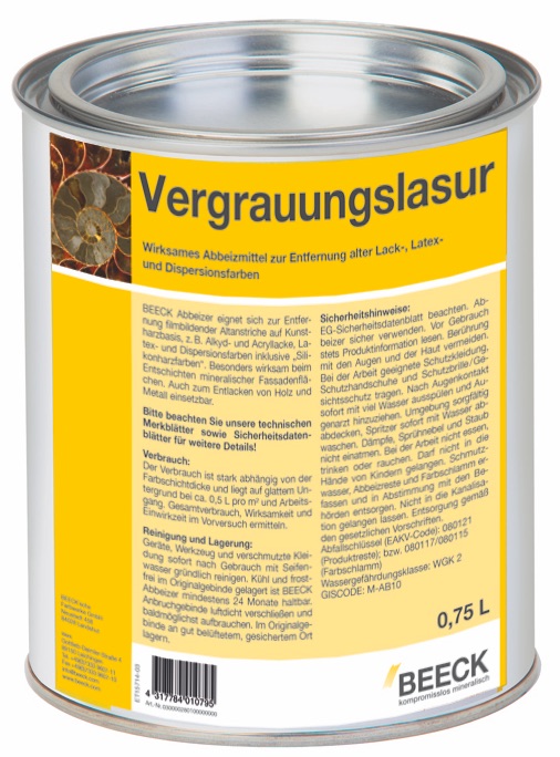 Grålig glasur