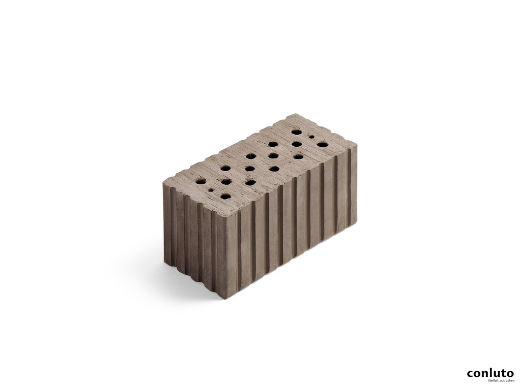 Clay blocks 2 DF 2000, AK 2, load-bearing, with plaster grooves whole pallet